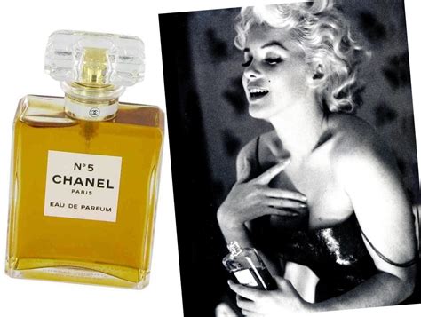 marilyn and no 5 inside chanel.